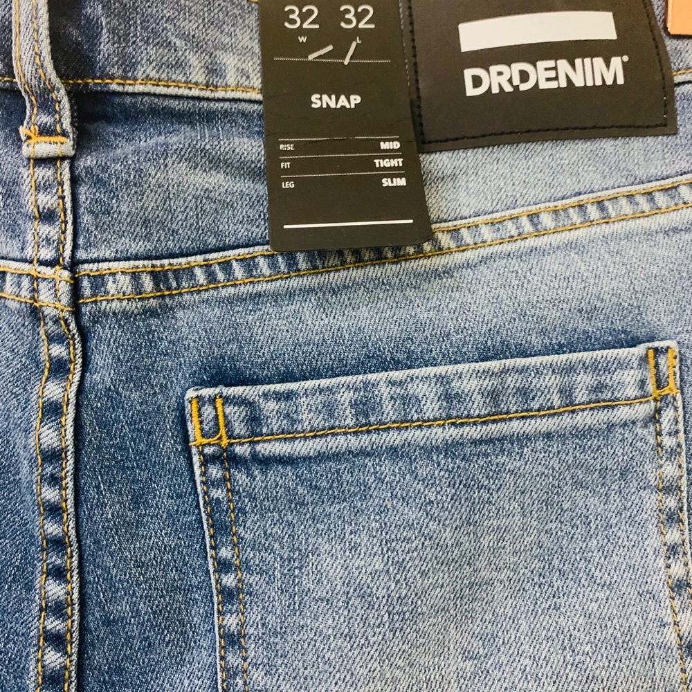 NWOT Dr. Denim Supply Co Snap Skinny Fit Jeans - Picture 2 of 2